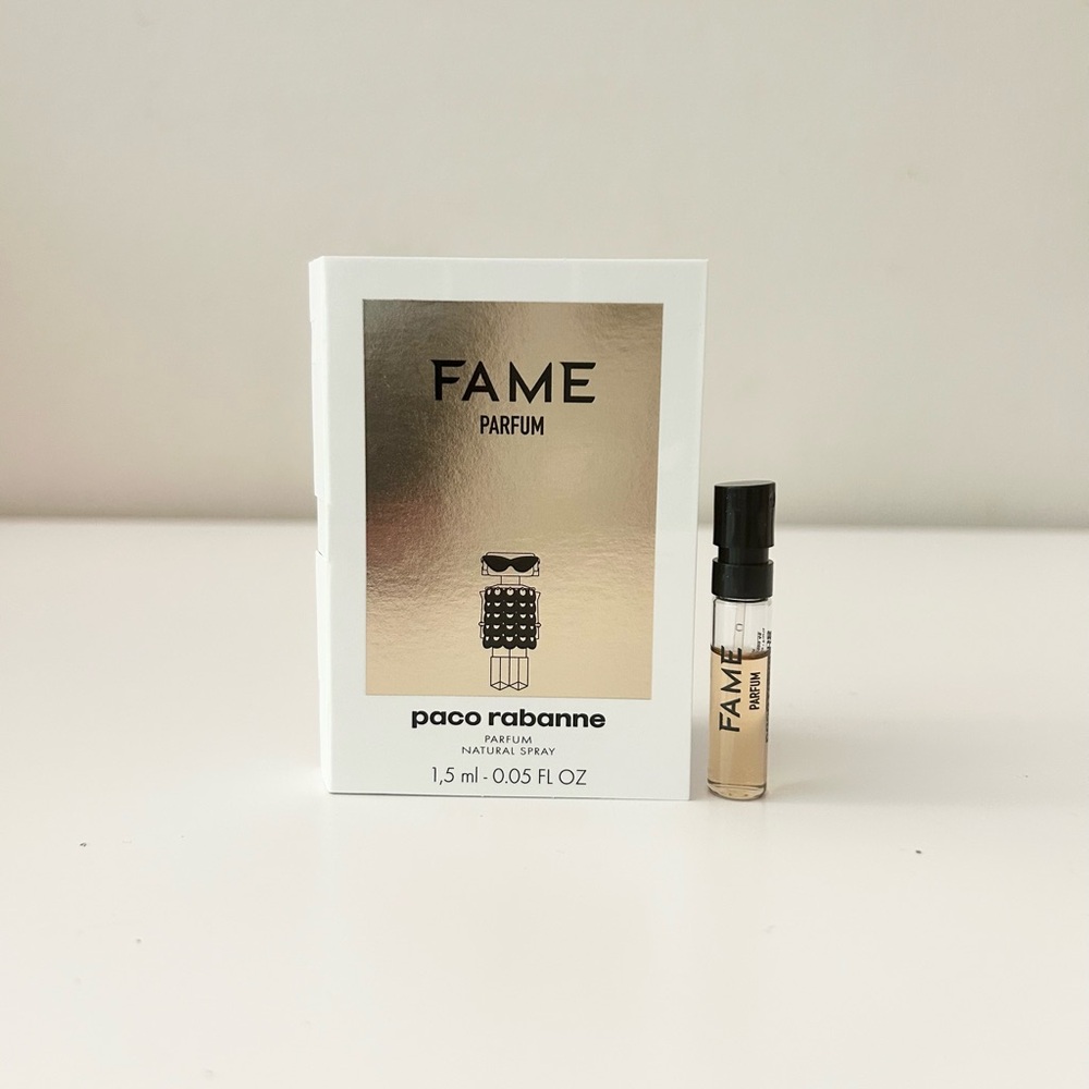 🌸PACO RABANNE Fame Parfum Vial Spray Sample 1.5 mL